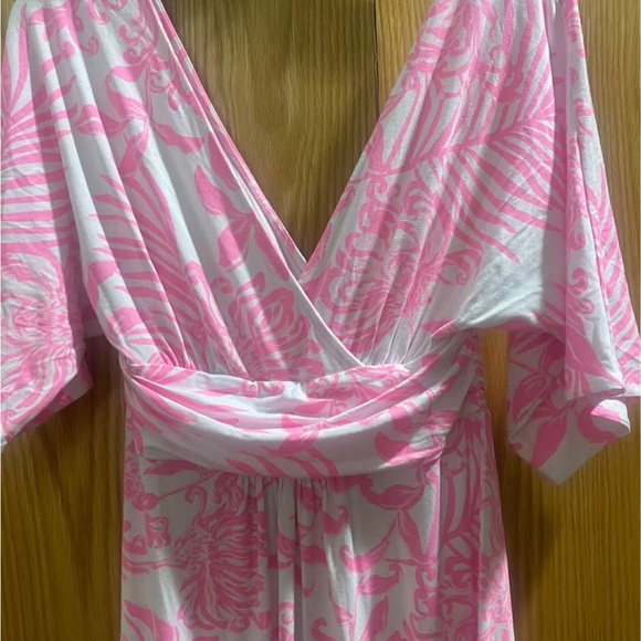 Lilly Pulitzer Pink and White Dress - Picture 3 of 4